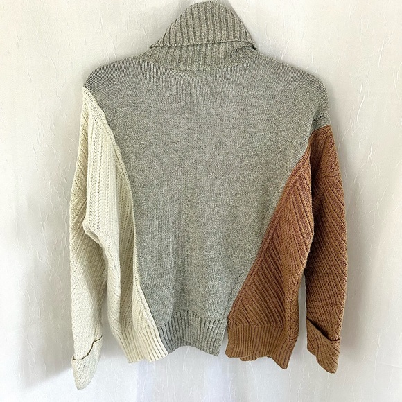 French Connection High Neck Sweater Blouse Small - Picture 8 of 14